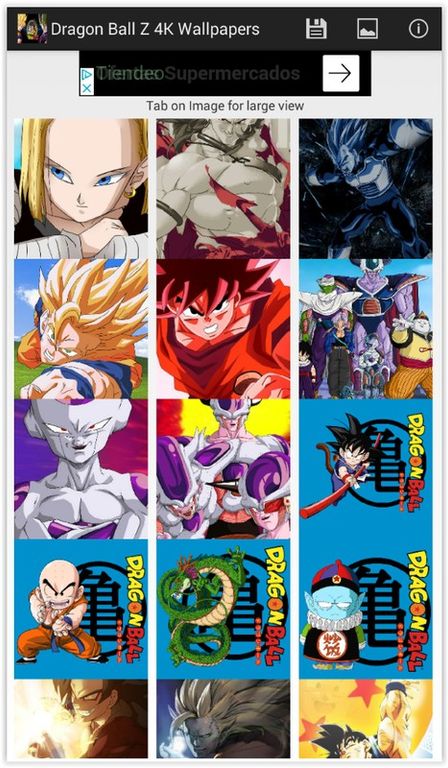 Dragon Ball Z wallpaper 4k APK pour Android Télécharger