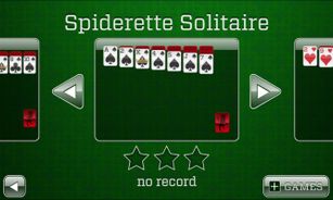 Spider Solitaire World Screenshot