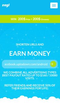 Zagl Link Shortener screenshot 2