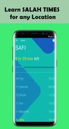 Salah Times, Qibla Locator, Adhan - Muslim App New Screenshot