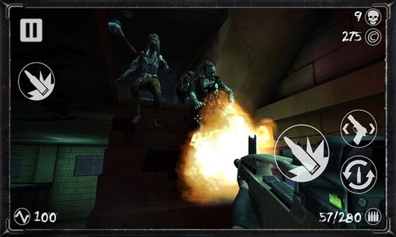 FPS 3D Zombie Hunter Fire screenshot 1