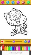 Gumballl Coloring Book Screenshot