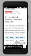 Cricket Companion - Scores and News Collection Screenshot