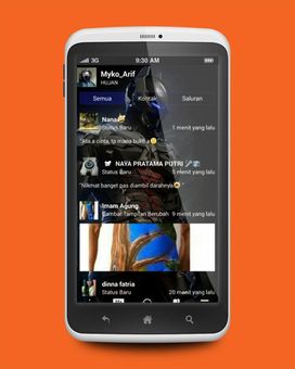 Versi Terbaru BBM® Clone screenshot 2