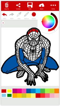 Coloring SpiderMan Games screenshot 6