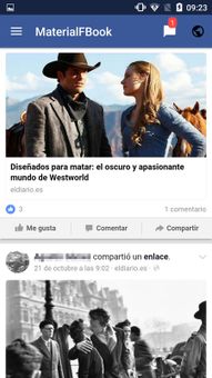 MaterialFBook screenshot 6