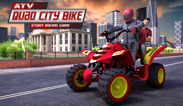ATV Quad City Bike: Stunt Racing Game screenshot 2