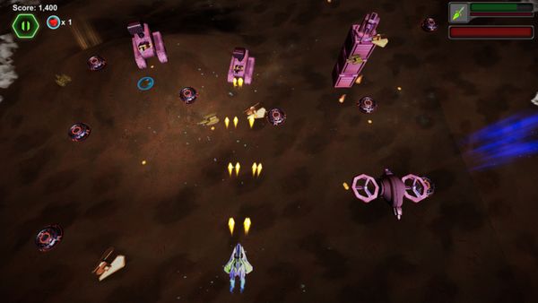 Galaxy Force Invasion screenshot 7