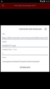 Free Video Downloader 2017 screenshot 6