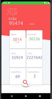 Coronavirus Live Stats Tracker screenshot 3