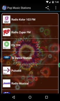 Pop Music Stations Free screenshot 1