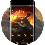 War theme of steel tank battle APK