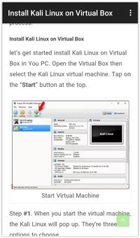 Kali Linux screenshot 8