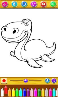 Dinosaurs Coloring Book screenshot 4
