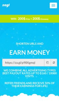 Zagl Link Shortener screenshot 3