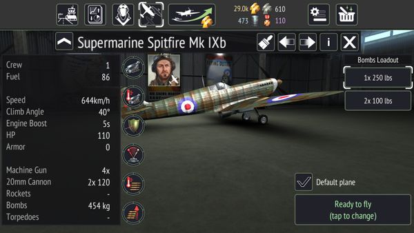 Warplanes: WW2 Dogfight screenshot 7