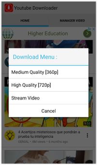 Youtube Video Downloader For android screenshot 5
