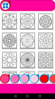 Mandala Coloring Book for-Adults And Kids screenshot 1