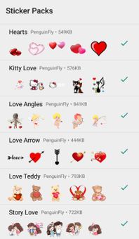Lovely Stickers Packs For WhatsApp - WAStickerApps screenshot 4