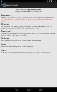Xposed Installer screenshot 1