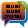 Dual BBM New 2016 Transparan icon