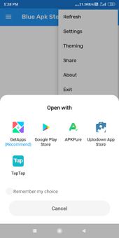 Blue Apk Store screenshot 9