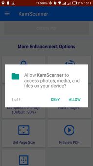 CamScanner Image to PDF Converter 2018 screenshot 1