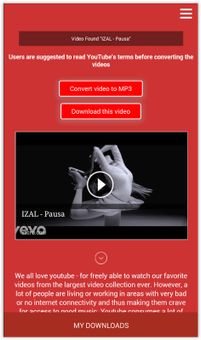 YoutubeMp3 screenshot 7