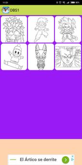 coloring DBS super screenshot 6