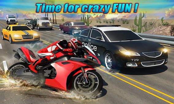 City Bike Racer 3D screenshot 2
